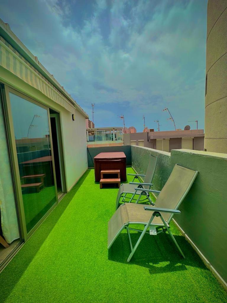 Arguineguin Beach, Penthouse Apartment And Jacuzzi Exterior photo
